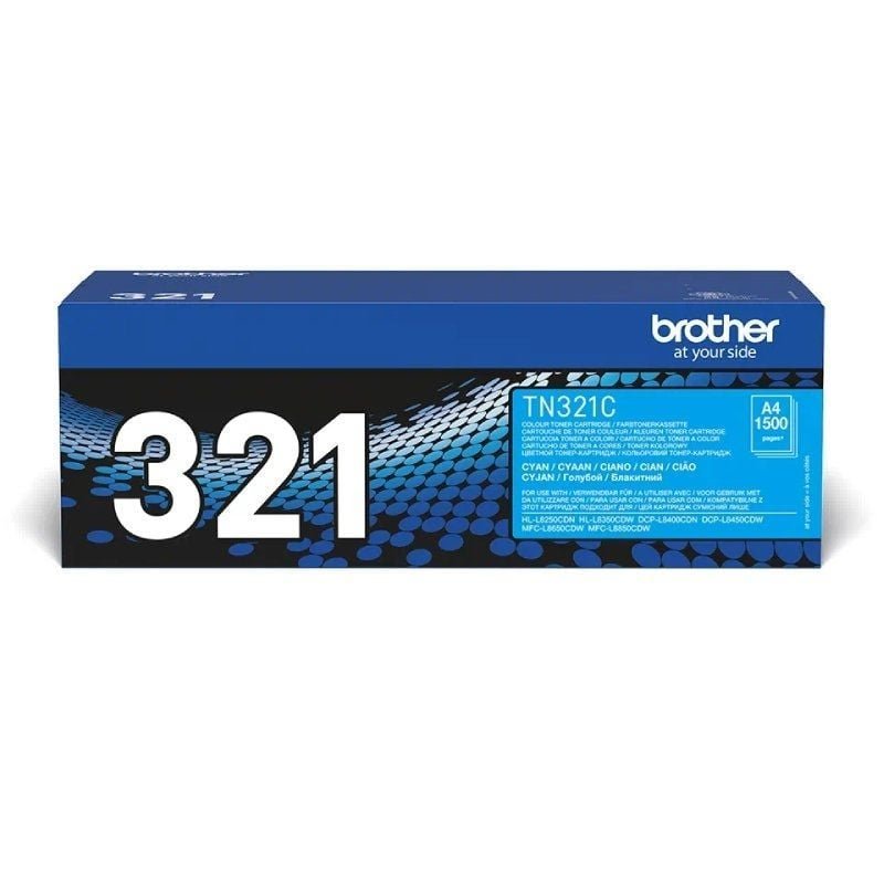 Tóner Original Brother TN321C/ Cian - изображение 2