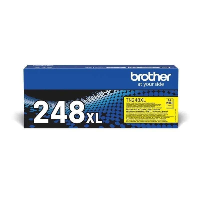 Tóner Original Brother TN248XLY Alta Capacidad/ Amarillo - изображение 2
