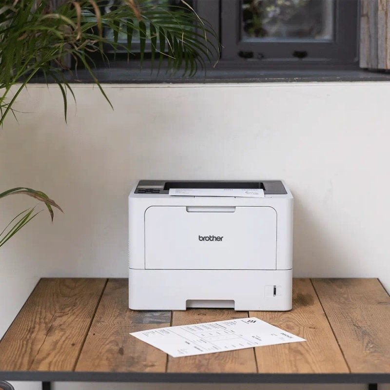 Impresora Láser Monocromo Brother HL-L5210DN Dúplex/ Blanca - изображение 5