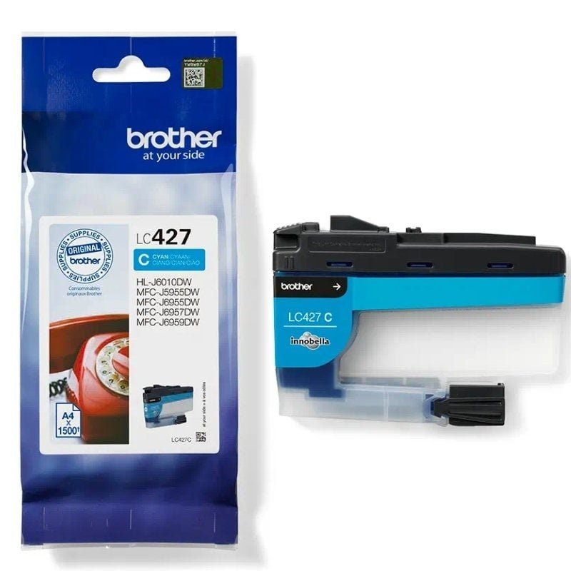 Cartucho de Tinta Original Brother LC-427/ Cian - изображение 2
