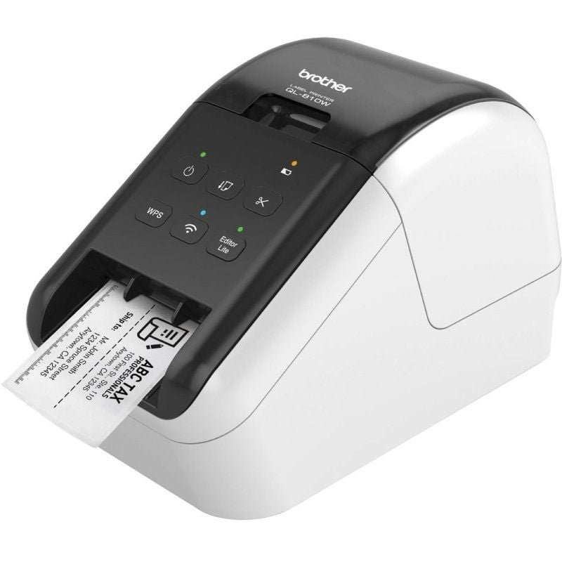 Impresora de Etiquetas Brother QL-810WC/ Térmica/ Ancho etiqueta 62mm/ USB-WiFi/ Blanca y Negra - изображение 2