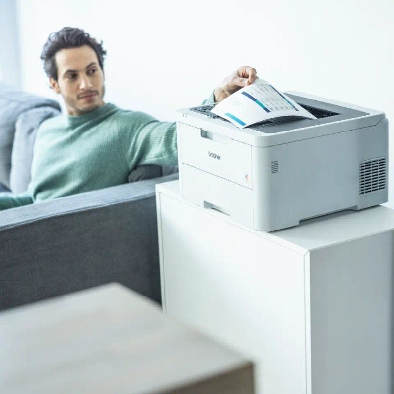 Impresora Láser LED Color Brother HL-L3240CDW WiFi/ Dúplex/ Blanca - изображение 5