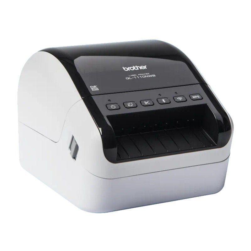 Impresora de Etiquetas Brother QL-1110NWBC/ Térmica/ Ancho etiqueta 103mm/ USB-WIFI-Bluetooth-Ethernet/ Blanca y Negra - изображение 3