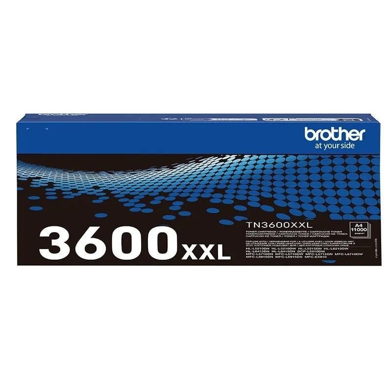 Tóner Original Brother TN3600XXL Alta Capacidad/ Negro - изображение 3