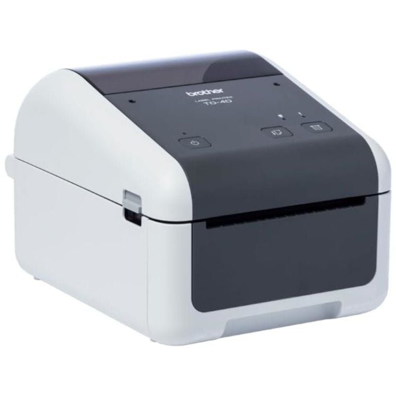 Impresora de Etiquetas y Tickets Brother TD-4410D/ Térmica/ Ancho etiqueta 108mm/ USB-RS232/ Blanca y Negra - изображение 2