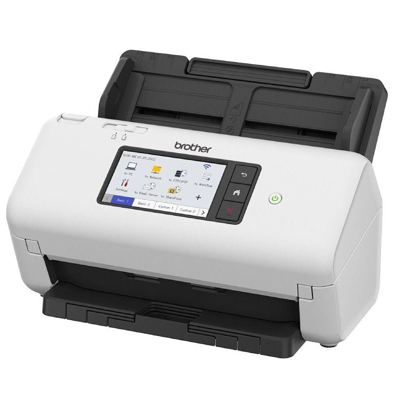 Escáner Documental Brother ADS-4700W con Alimentador de Documentos ADF/ Doble cara - изображение 2