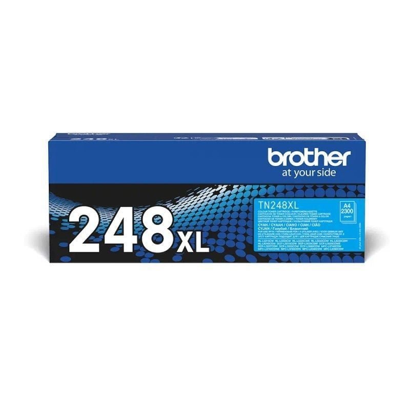Tóner Original Brother TN248XLC Alta Capacidad/ Cian - изображение 2