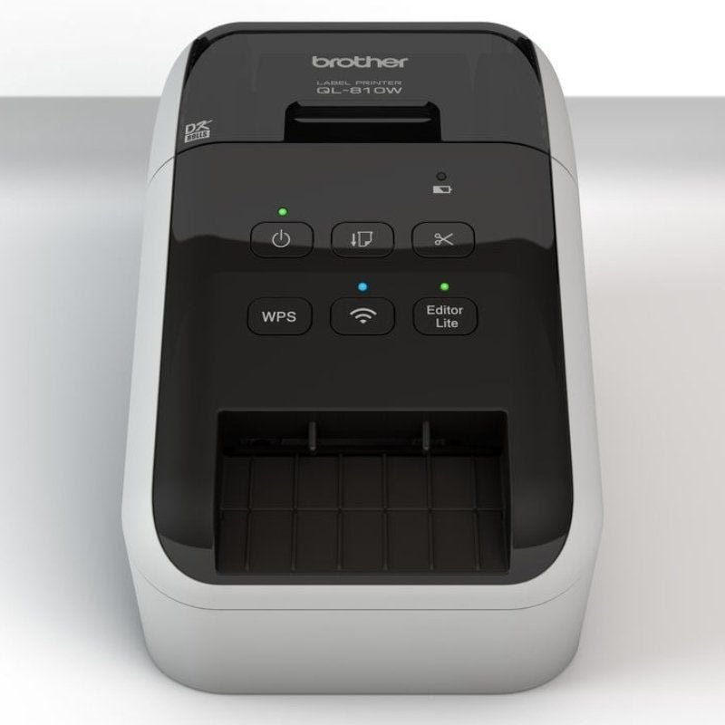 Impresora de Etiquetas Brother QL-810WC/ Térmica/ Ancho etiqueta 62mm/ USB-WiFi/ Blanca y Negra - изображение 5