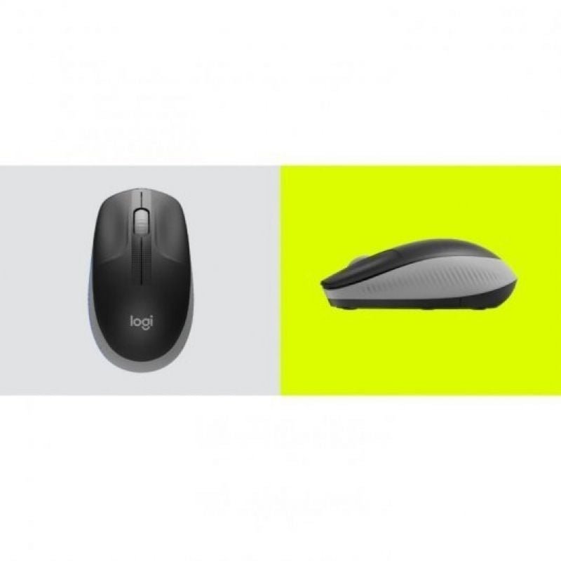Ratón Inalámbrico Logitech M190/ Hasta 1000 DPI/ Gris Medio - изображение 3