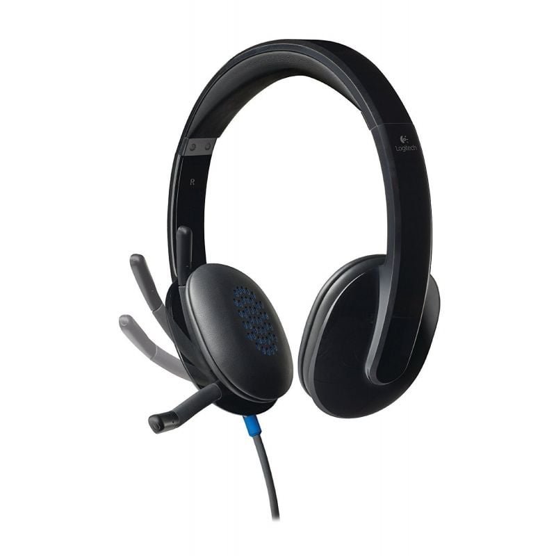 Auriculares Logitech H540/ con Micrófono/ USB/ Negros - изображение 2