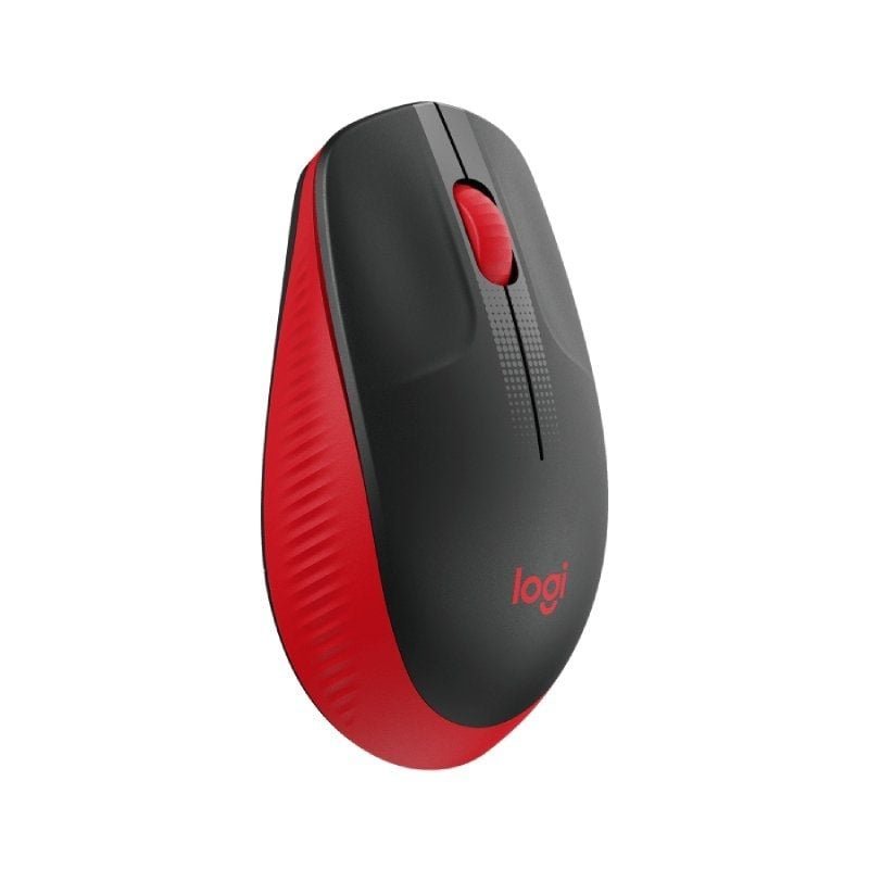 Ratón Inalámbrico Logitech M190/ Hasta 1000 DPI/ Rojo - изображение 3