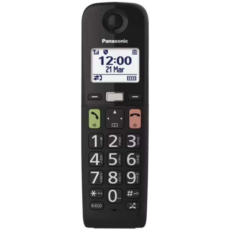Teléfono Inalámbrico Panasonic KX-TGU112EXB/ Pack DUO/ Negro - изображение 3