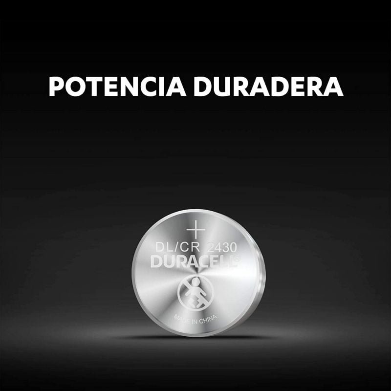 Pila de Botón Duracell CR2430/ 3V - изображение 2