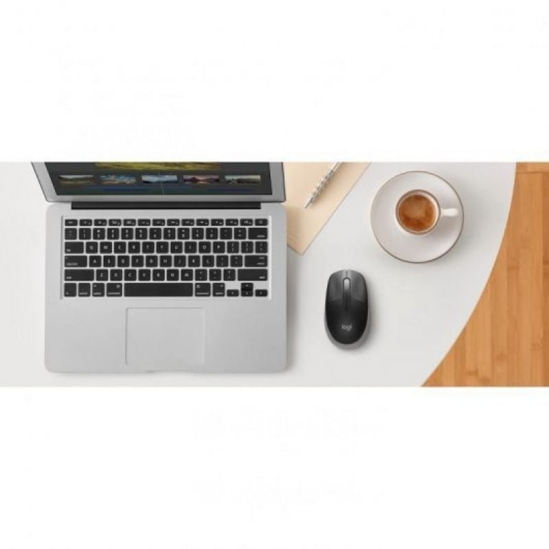 Ratón Inalámbrico Logitech M190/ Hasta 1000 DPI/ Gris Medio - изображение 4