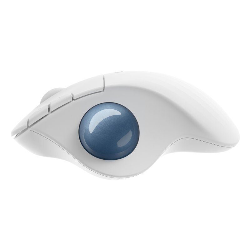 Ratón Trackball Inalámbrico por Bluetooth Logitech ERGO M575/ Hasta 2000 DPI/ Blanco Crudo - изображение 3
