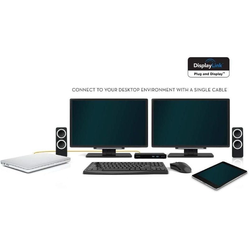 Docking USB 3.0 2-Power DOC0101A/ 1xHDMI/ / 1xDVI/ 6xUSB/ 1xRJ45/ 2xAudio - изображение 3