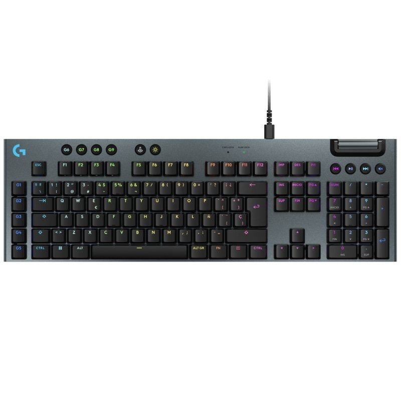 Teclado Gaming Mecánico Logitech G915 X/ Negro