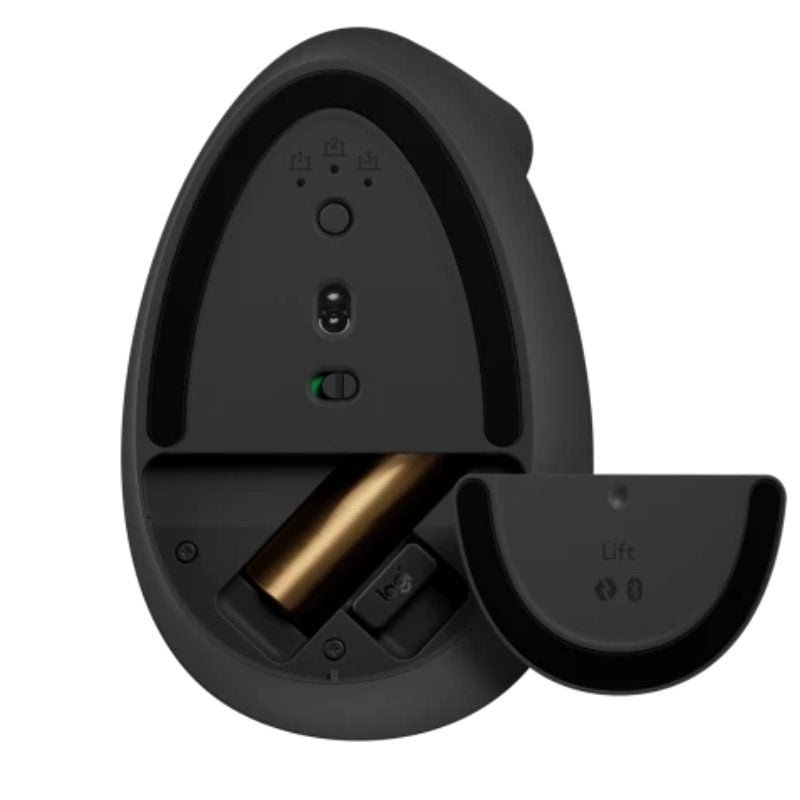 Ratón Vertical Inalámbrico por Bluetooth/ 2.4GHz Logitech Lift Vertical Ergonomic Mouse/ Hasta 4000 DPI/ Grafito - изображение 5