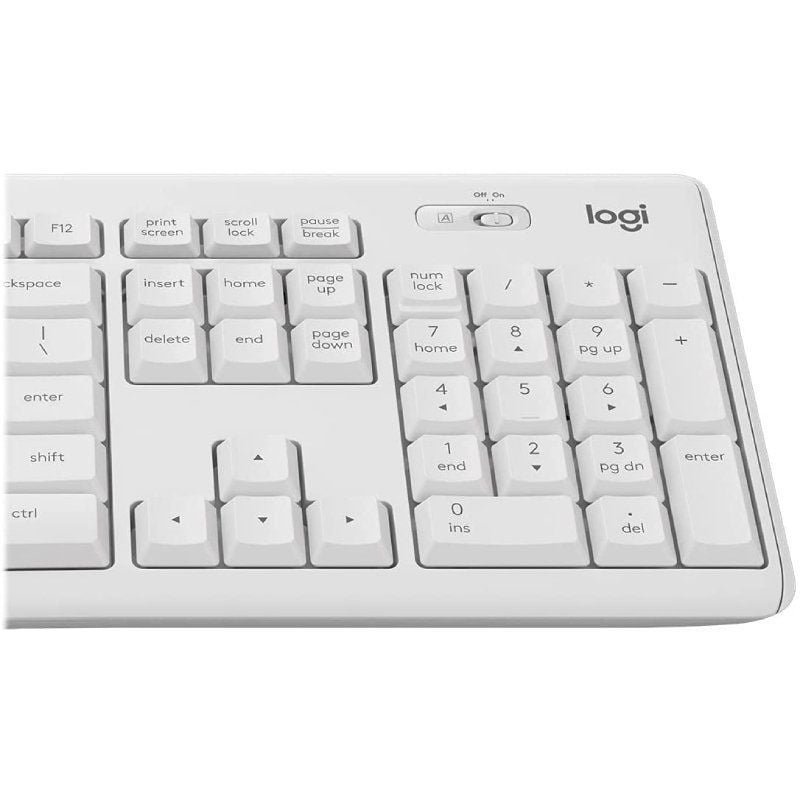 Teclado y Ratón Inalámbricos Logitech Silent Touch MK295/ Blanco - изображение 4