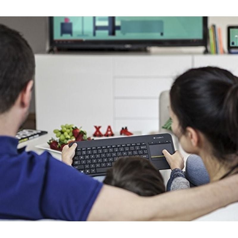 Teclado para Smart TV Logitech Wireless Touch K400 Plus - изображение 5