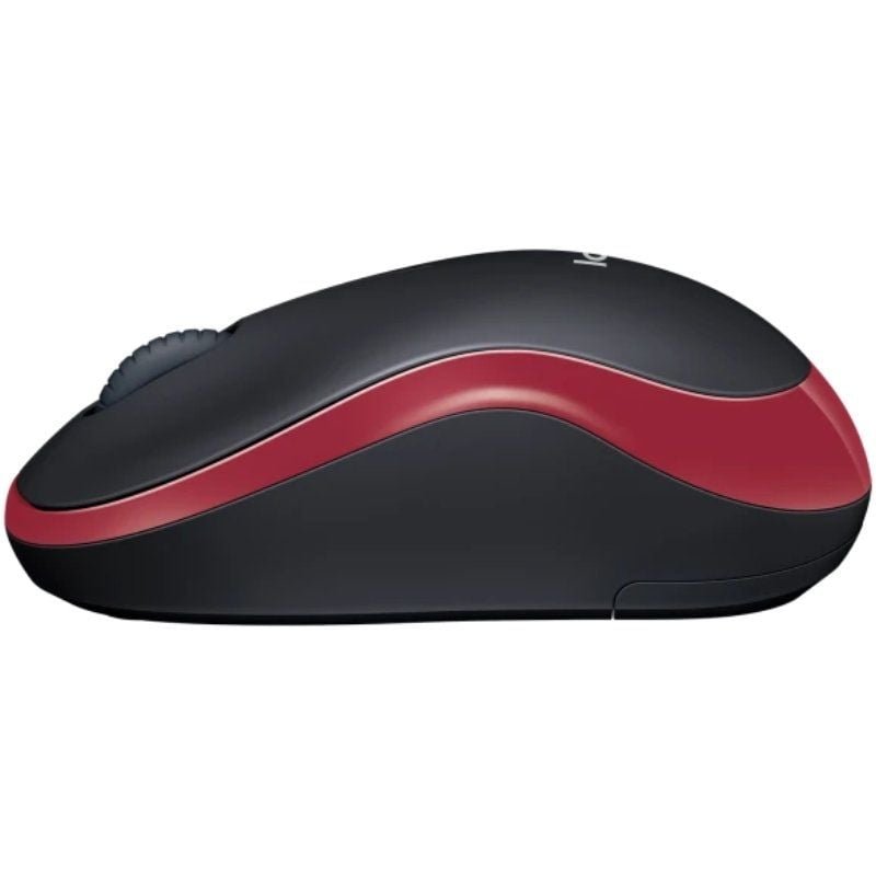 Ratón Inalámbrico Logitech M185/ Hasta 1000 DPI/ Rojo - изображение 3