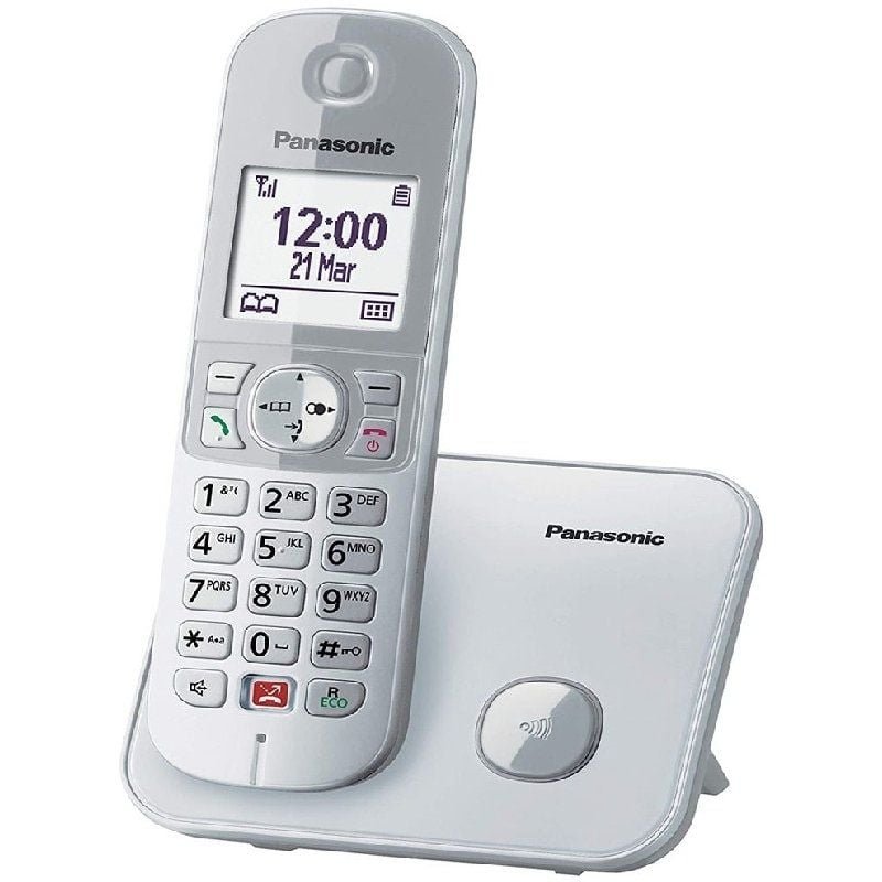 Teléfono Inalámbrico Panasonic KX-TG6851SP/ Plata - изображение 2