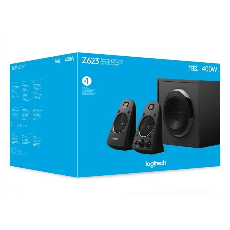 Altavoces Logitech Z623 THX/ 200W/ 2.1 - изображение 3