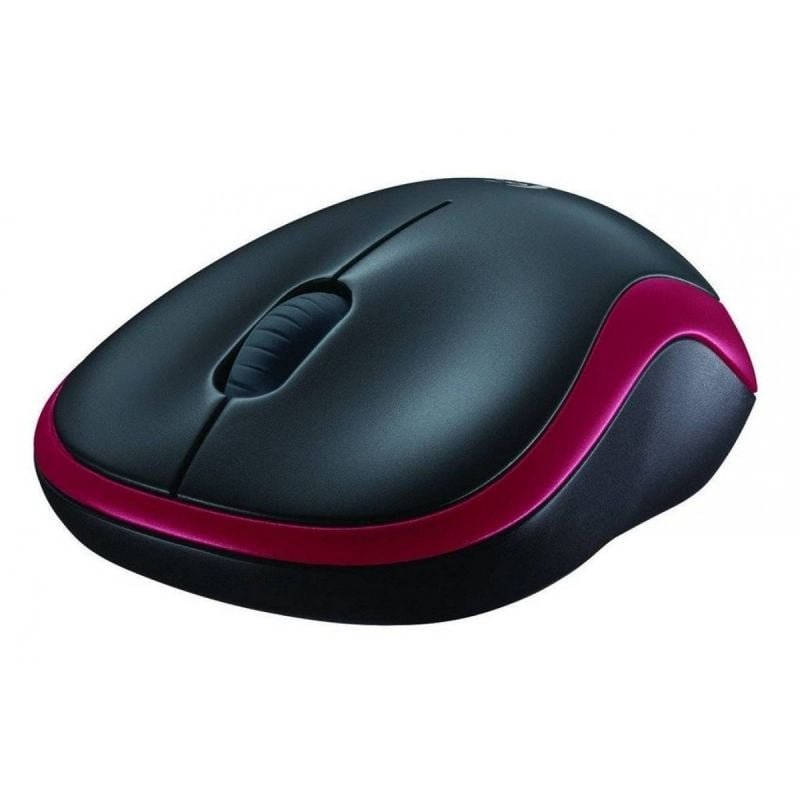 Ratón Inalámbrico Logitech M185/ Hasta 1000 DPI/ Rojo - изображение 2