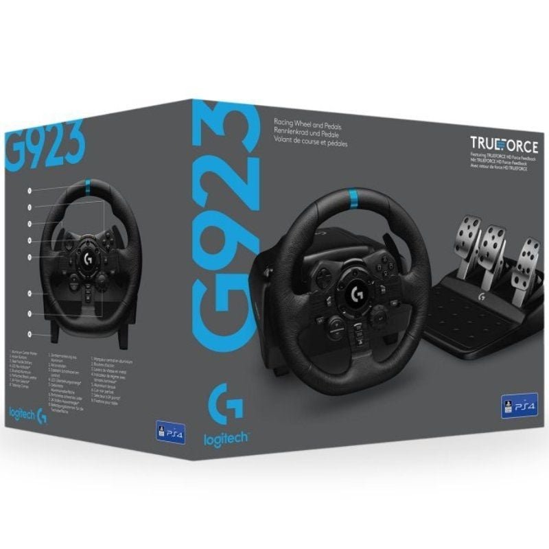 Volante con Pedales Logitech G923 TrueForce para PlayStation PS5/ PC - изображение 4