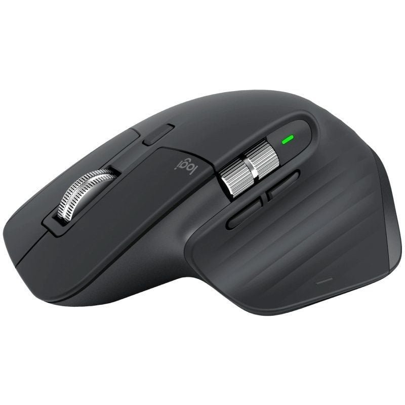 Ratón Ergonómico Inalámbrico por Bluetooth Logitech MX Master 3S/ Batería recargable/ Hasta 8000 DPI/ Grafito - изображение 3