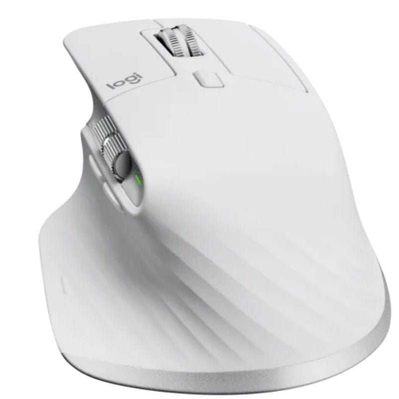 Ratón Ergonómico Inalámbrico por Bluetooth Logitech MX Master 3S/ Batería recargable/ Hasta 8000 DPI/ Gris Pálido - изображение 2