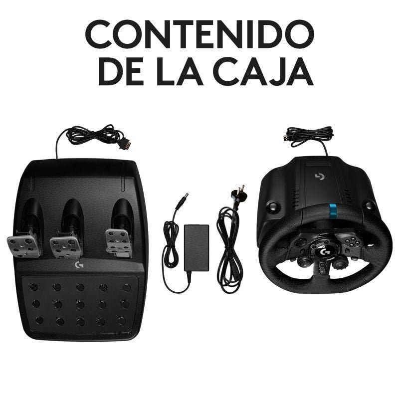 Volante con Pedales Logitech G923 TrueForce para PlayStation PS5/ PC - изображение 3