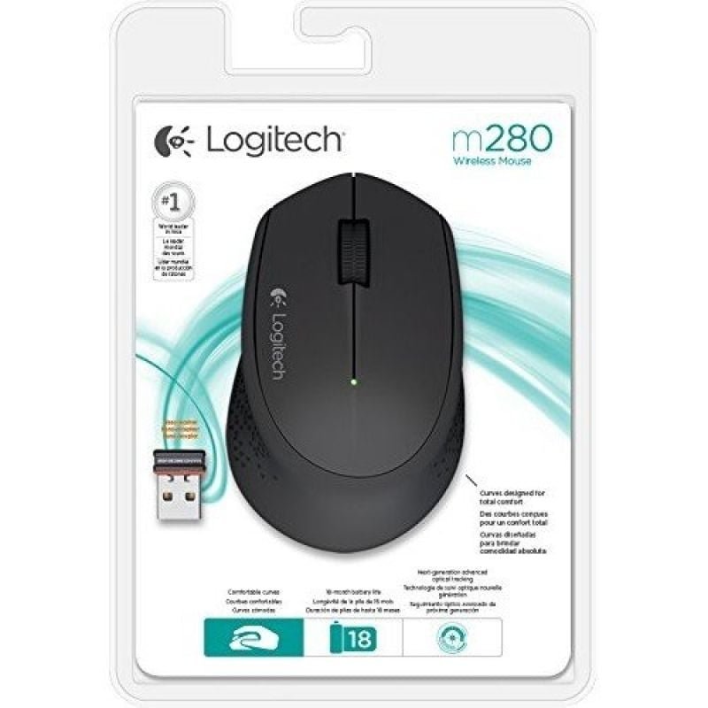 Ratón Ergonómico Inalámbrico Logitech M280/ Hasta 1000 DPI - изображение 5
