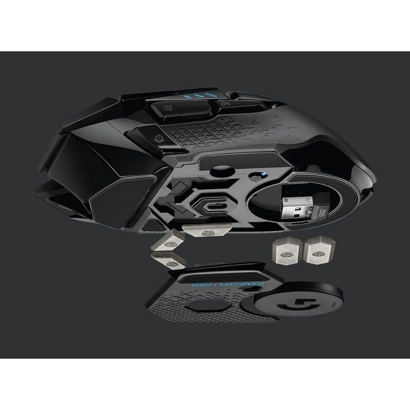 Ratón Gaming Inalámbrico Logitech G502 Lightspeed/ Batería recargable/Hasta 25600 DPI - изображение 4
