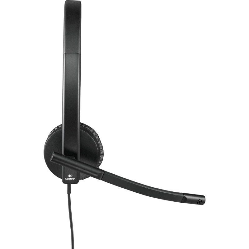 Auriculares Logitech H570E/ con Micrófono/ USB/ Negros - изображение 3