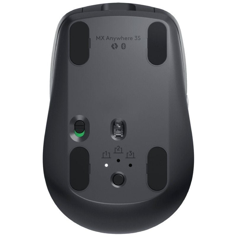 Ratón Inalámbrico por Bluetooth Logitech MX Anywhere 3S/ Batería recargable/ Hasta 8000 DPI/ Grafito - изображение 5
