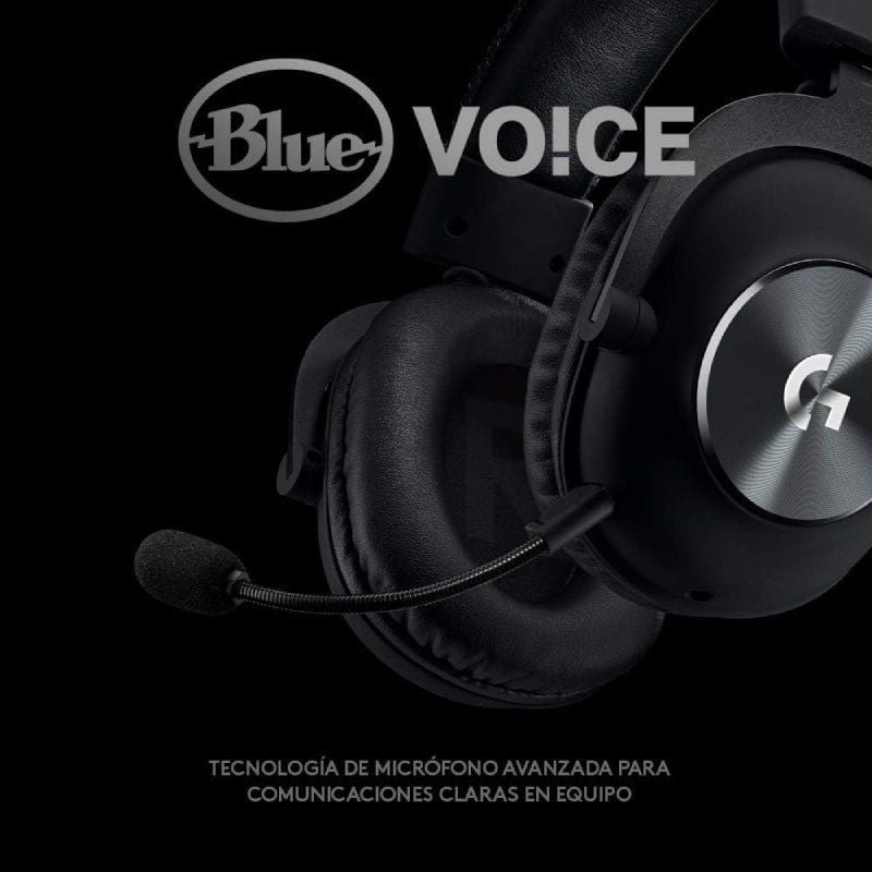 Auriculares Gaming con Micrófono Logitech G Pro X/ Jack 3.5/ USB/ Negros - изображение 3
