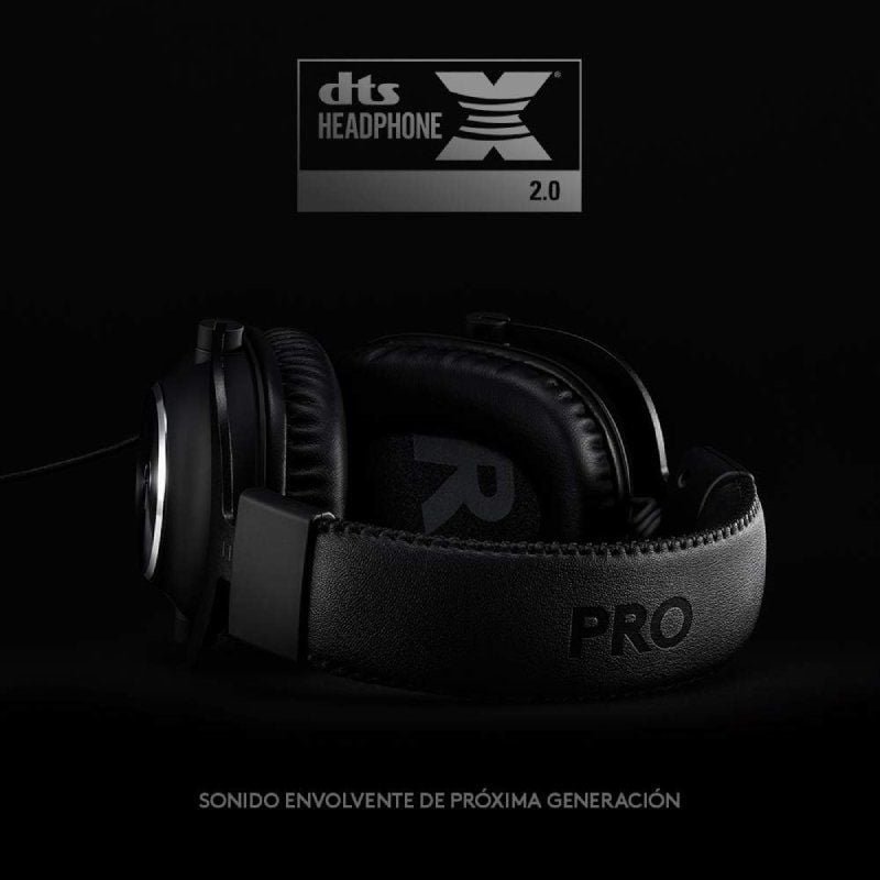 Auriculares Gaming con Micrófono Logitech G Pro X/ Jack 3.5/ USB/ Negros - изображение 4