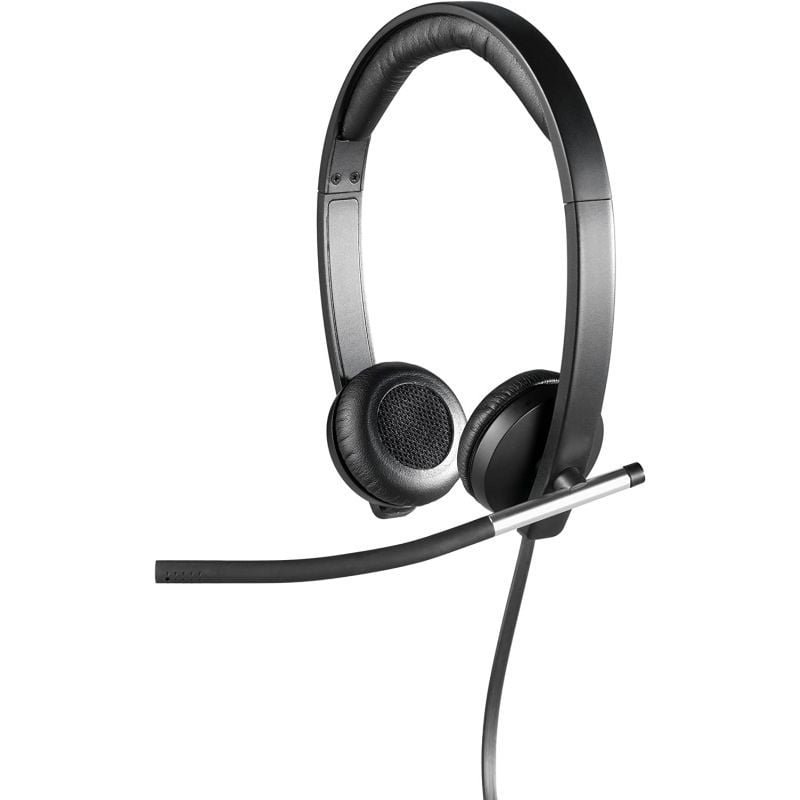 Auriculares Logitech H650e/ con Micrófono/ USB/ Negros - изображение 3