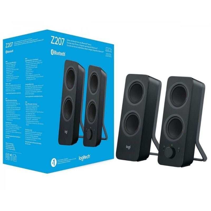 Altavoces con Bluetooth Logitech Z207/ 10W/ 2.0 - изображение 2