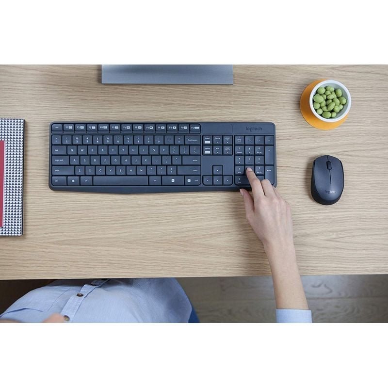 Teclado y Ratón Inalámbricos Logitech MK235 - изображение 4