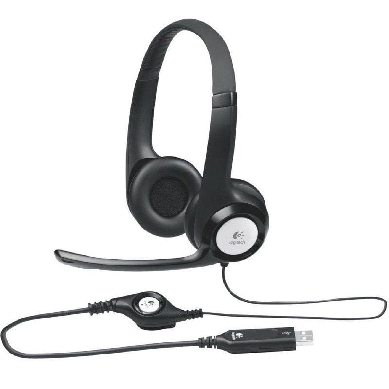 Auriculares Logitech H390/ con Micrófono/ USB/ Negros - изображение 2