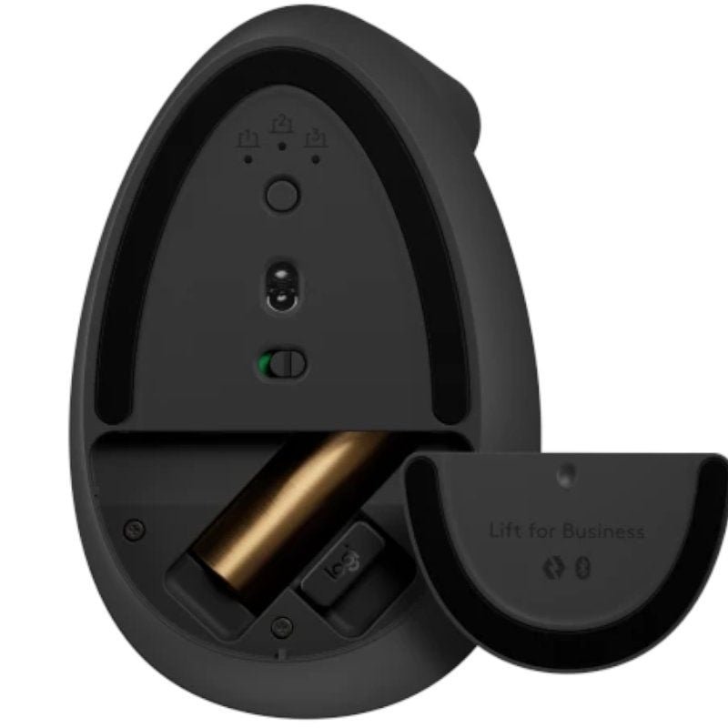 Ratón Vertical Inalámbrico por Bluetooth/ 2.4GHz Logitech Lift Vertical Ergonomic Mouse Business/ Hasta 4000 DPI/ Grafito - изображение 5