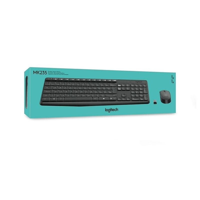 Teclado y Ratón Inalámbricos Logitech MK235 - изображение 5