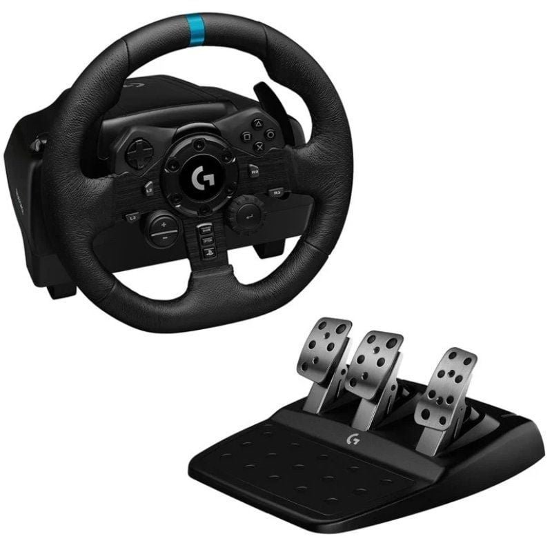 Volante con Pedales Logitech G923 TrueForce para PlayStation PS5/ PC - изображение 2