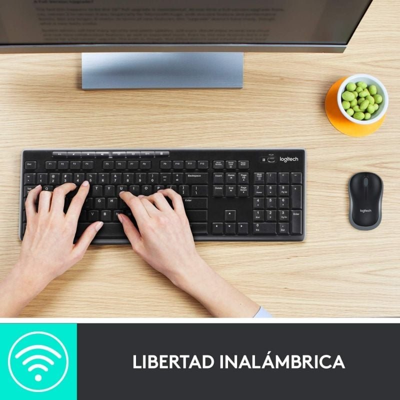 Teclado y Ratón Inalámbricos Logitech Wireless Combo MK270 - изображение 4