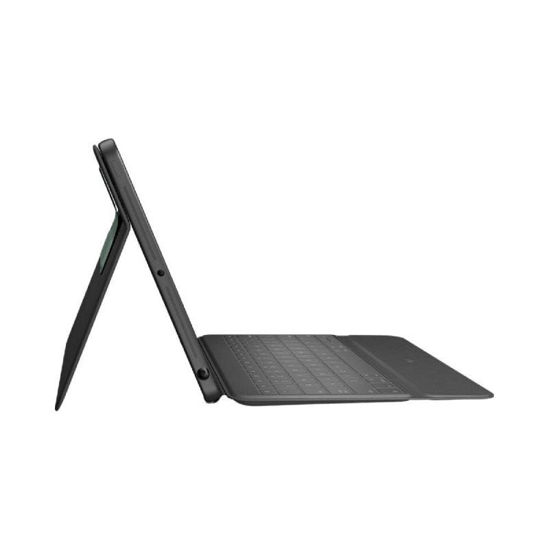 Funda con Teclado Logitech Rugged Folio para Tablets Apple Ipad 7ª y 8ª Generación 10.2"/ Negro - изображение 3
