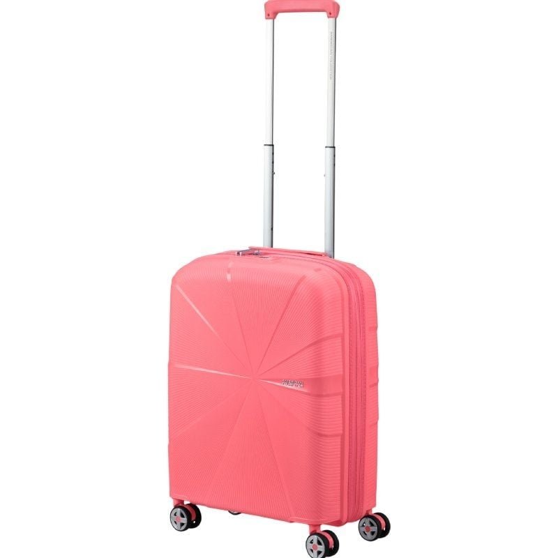 Maleta de Cabina American Tourister Starvibe Spinner 55cm/ 55x40x20cm/ 4 Ruedas/ Coral - изображение 5