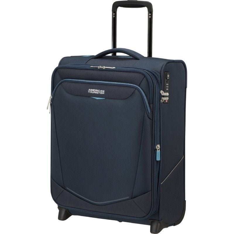 Maleta de Cabina American Tourister Upright SummerRide 55cm/ 55x40x20cm/ 2 Ruedas/ Azul Marino - изображение 2