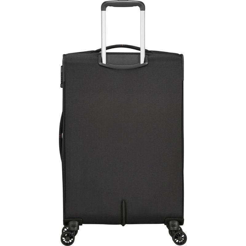 Maleta Mediana American Tourister Crosstrack Spinner Expansible 67cm/ 67.5x42x27.5cm/ 4 Ruedas/ Gris y Rojo - изображение 4